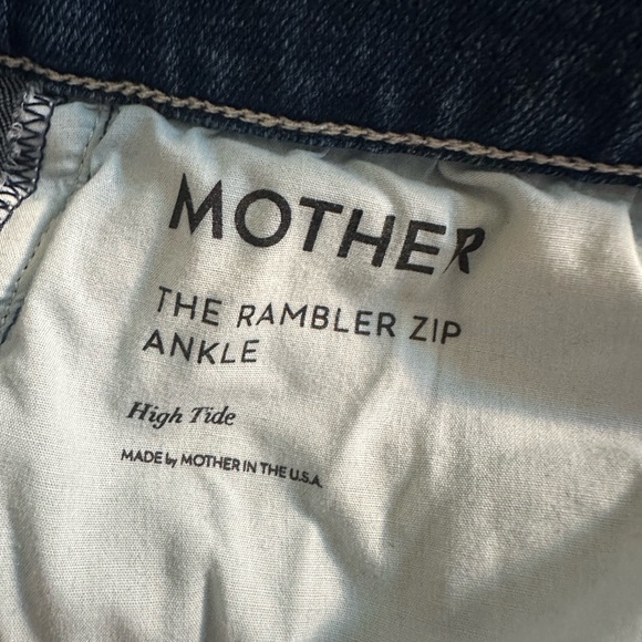 MOTHER Deep Blue Straight Jeans - Picture 8 of 8